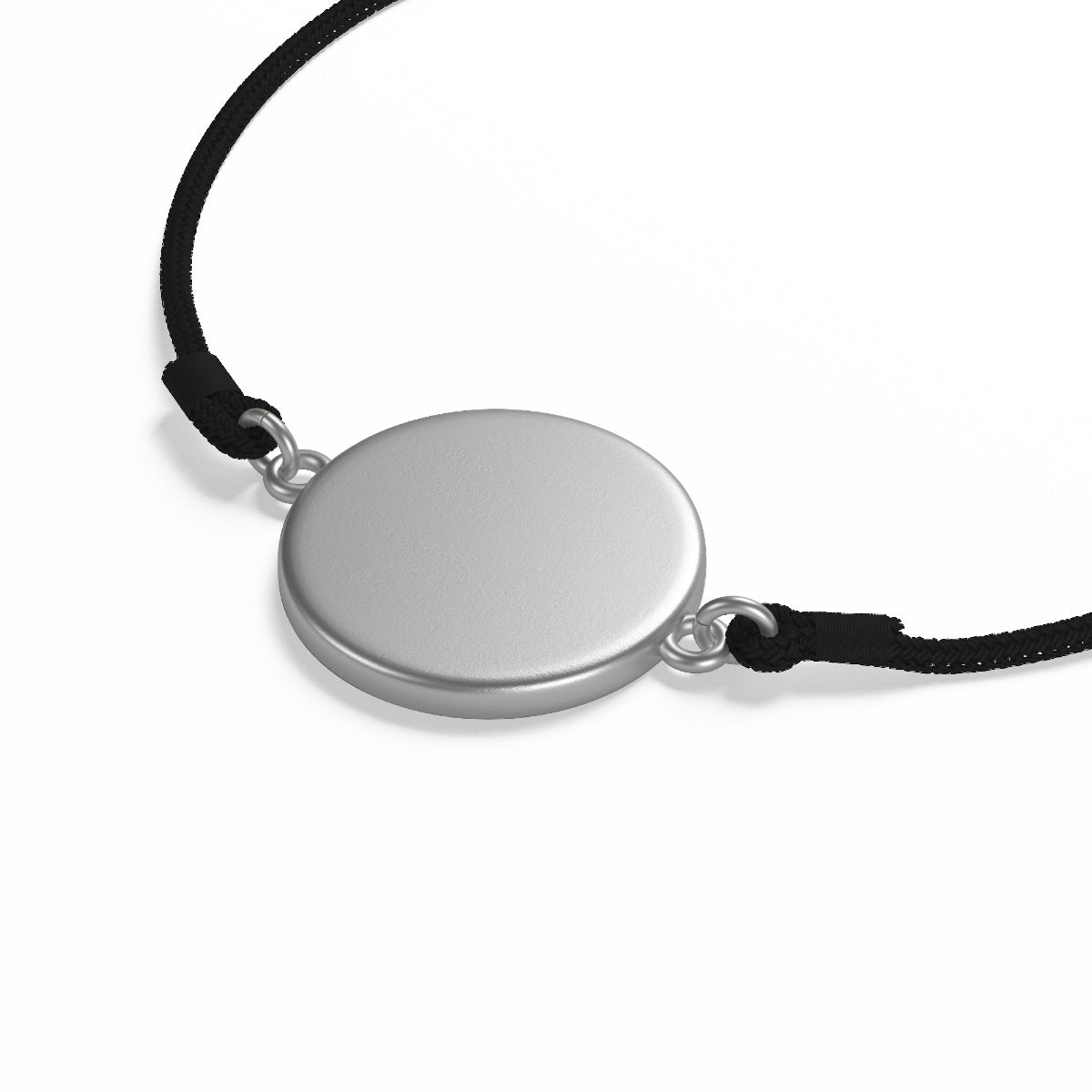 "Custom Photo Coin Cord Bracelet" (Gold & Silver) - AH Boutique