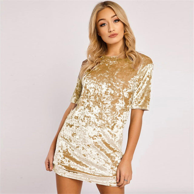 "Crushed Velvet Mini" 7 Color Choices - AH Boutique