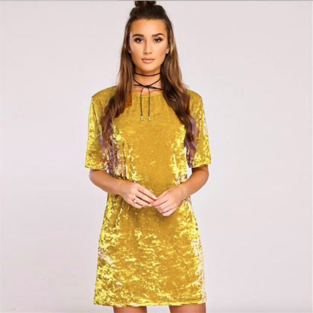 "Crushed Velvet Mini" 7 Color Choices - AH Boutique