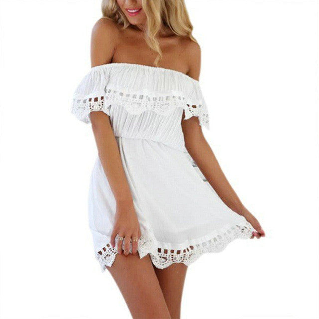 "Sweet Lace Sundress" 4 Color Choices - AH Boutique
