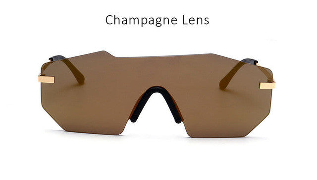 "Rimless Sunglasses" - AH Boutique